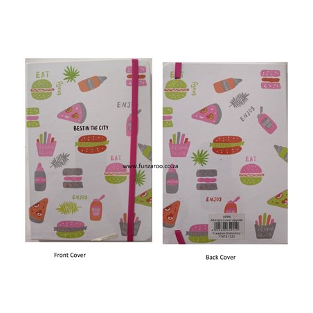 Marlin - Luxury Hardcover, A5 Notebook - Best in the City Fast Food