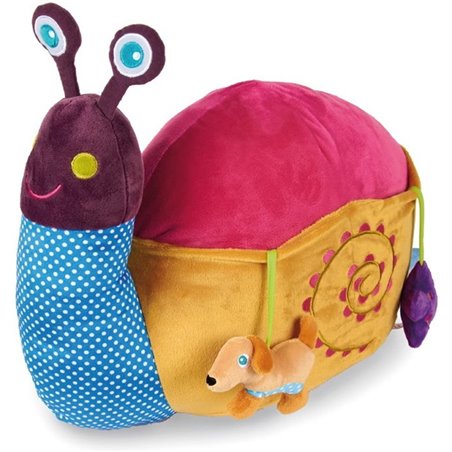 Oops! Large Sensory Friend Soft Toy - Mushee Snail