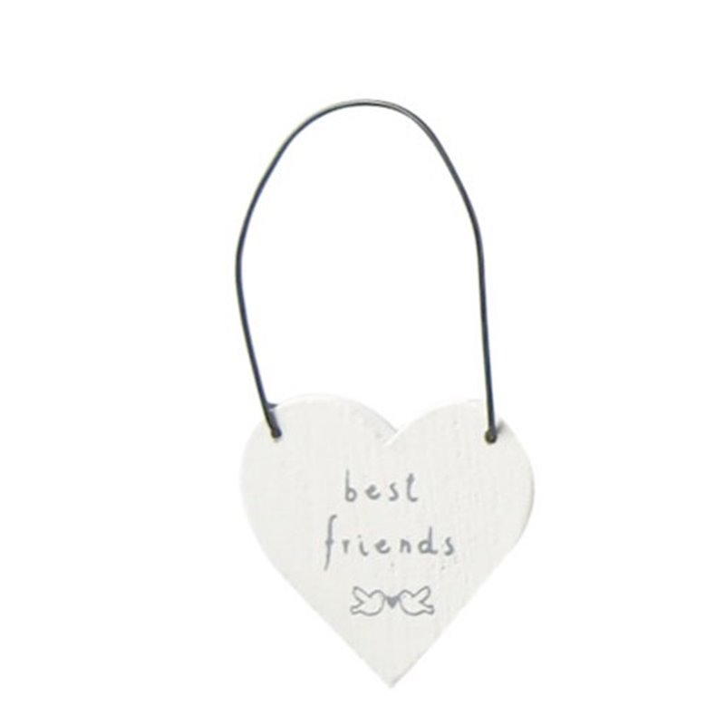 Jenam Sentiments - Mini Wooden Hanger (Best Friends)