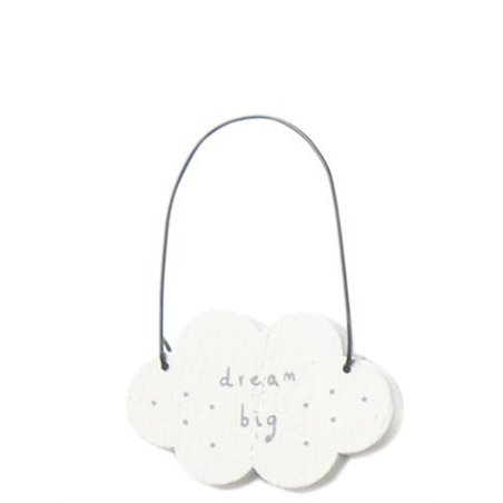 Jenam Sentiments - Mini Wooden Hanger (Dream Big)