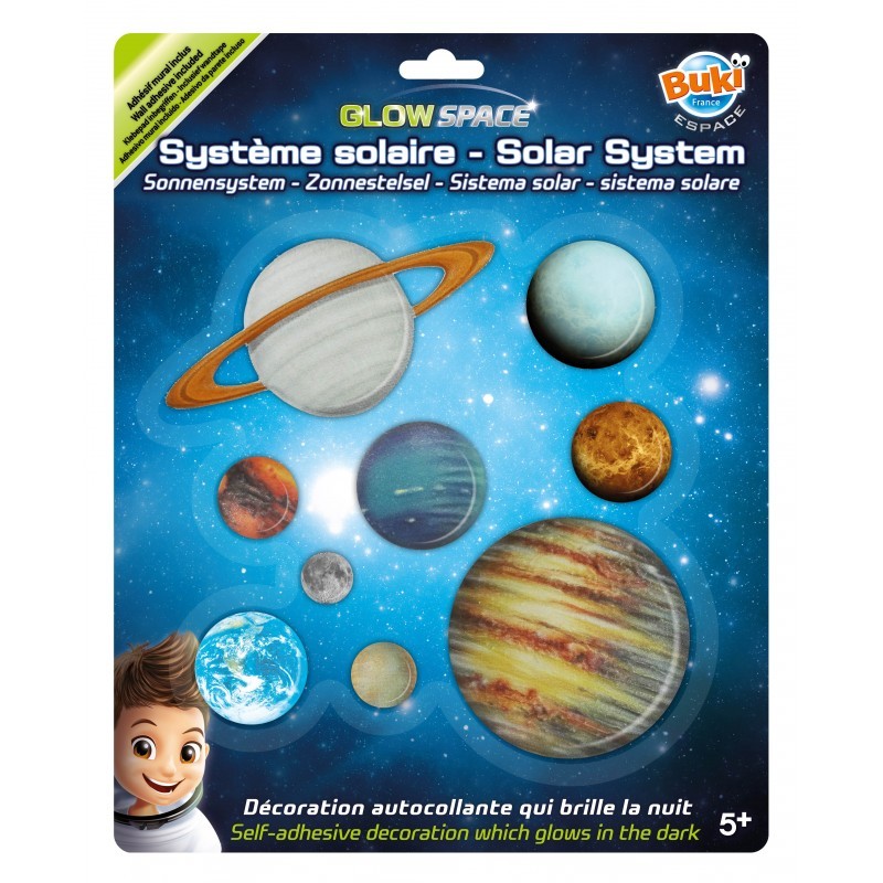 Buki - Space - Glow in the Dark Solar System