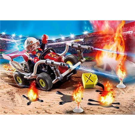 Playmobil Stunt Show - Fire Quad