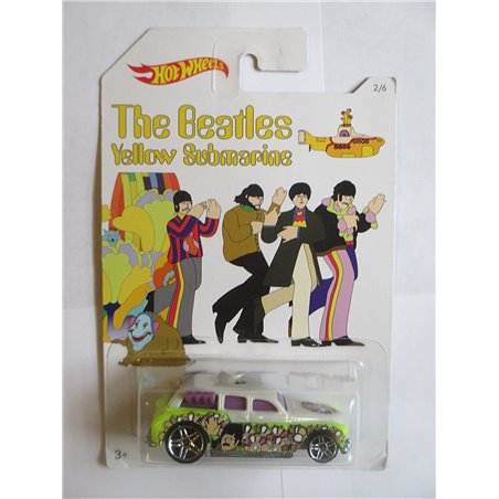 Hot Wheels 2016 The Beatles Yellow Submarine - Cockney Cab II (John Lennon)