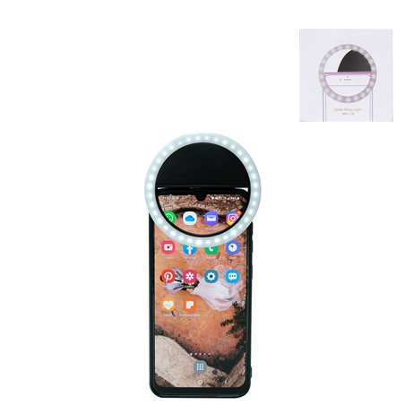 Jenam Novelty Gadgets - USB Selfie Ring Light (8.5 x 3 x 8.5cm)