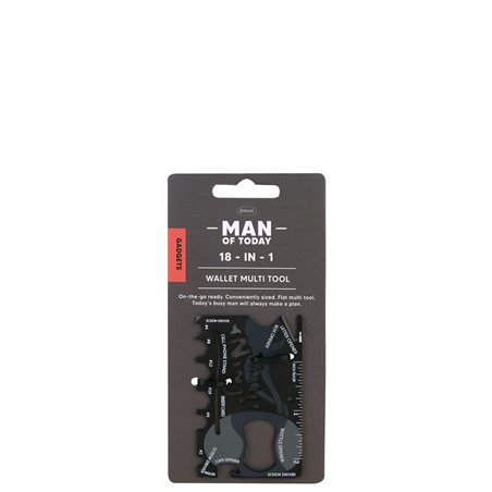 Jenam Novelty Gadgets - 18-in-1 Wallet Multitool