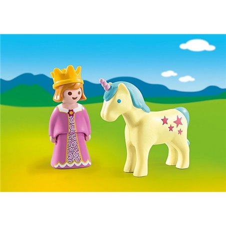 Playmobil 123 - Princess with Unicorn