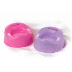 Doll's potty - pink / purple