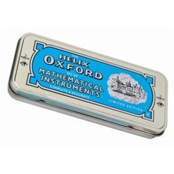 Edo Mathematical Set in Tin - 9 piece