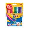 BIC - VISA Felt Tip Pens (10 + 2 Free)