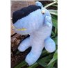 Hope Art Critters - Baby Rhino - Denim