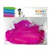 Khoki Art Supplies - Long Feathers (50 Assorted colours)