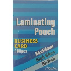 Treeline Laminating Pouches - Business Card (250 micron)