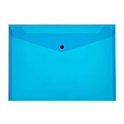 Meeco - A4 PVC Folder - Blue