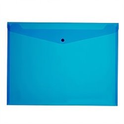 Meeco - A3 PVC Folder - Blue