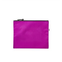 Meeco - A4 Velcro Book Bag with Zip - Neon Green