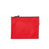 Meeco - A4 Velcro Book Bag with Zip - Red