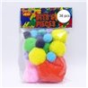 Dala - Pom Poms - Assorted Jumbo (36 pcs)