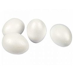 Dala - Foamalite Shapes - Egg (50mm, 4pcs)