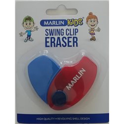 Marlin Swing Eraser - Blue & Red