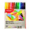 MonAmi - Retractable Wax Crayons (12)