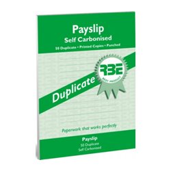 RBE Payslip A5P (Self Carbonised, 50 Duplicate)