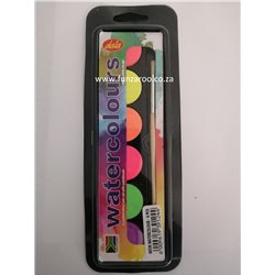 Dala - Watercolour Cakes - Neon (6 pcs)