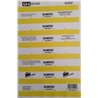 SFS Self-Adhesive Numberic Tab 30mm (200 pack, Yellow)