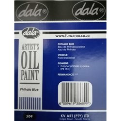 Dala - Oil Paint - Phthalo Blue 504 (50ml)