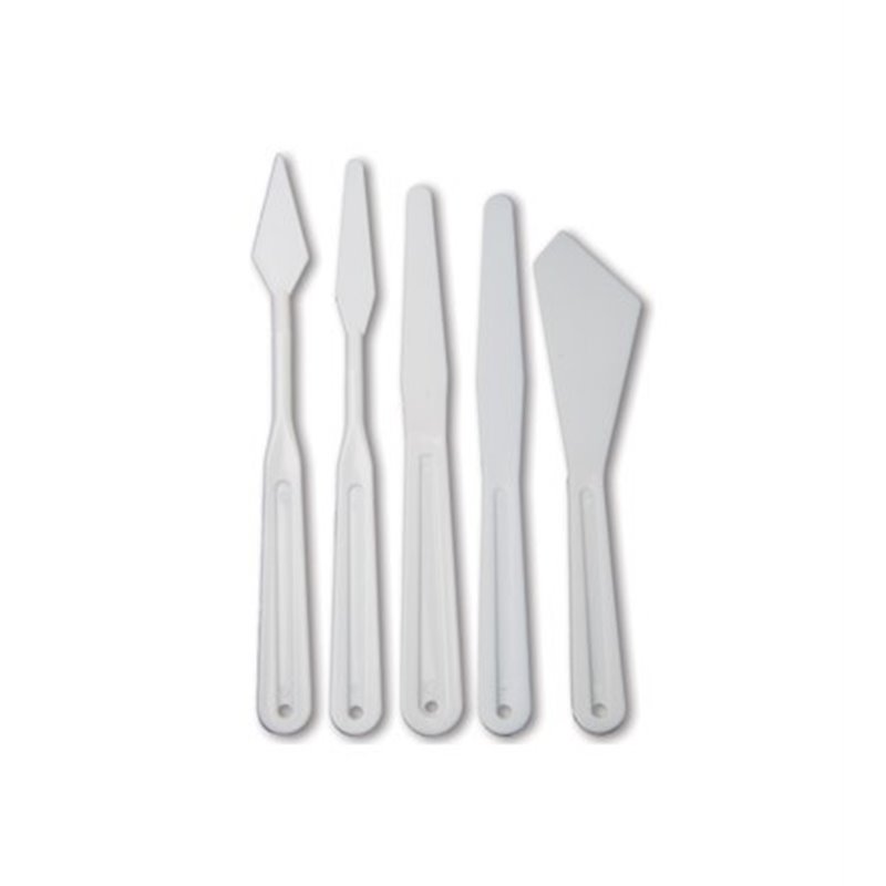 Dala - Palette Knife Set (Plastic, 5 piece)