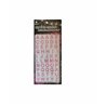 Alphabet Stickers - Crystal (Pink)