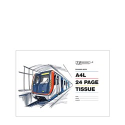 Sketch / Drawing Book - A4 Landscape (24 page)