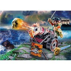 Playmobil - Pirate with Skull Cannon