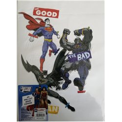 Marlin - Justice League White - A4 Book Covers (5 pack)