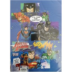 Marlin - Justice League Blue - A4 Book Covers (5 pack)