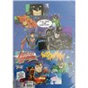 Marlin - Justice League Blue - A4 Book Covers (5 pack)