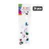 Khoki - Googly Eyes - Coloured (18mm, 24 pcs)