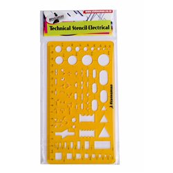 Statesman Technical Drawing Stencil Electrical