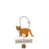 Jenam Paws for Thought - Wooden Hanger - Purrfect