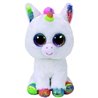 Plush Rainbow Unicorn - Big Eyes (15cm) - Similar to Ty Beanie Boos