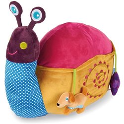 Oops! Large Sensory Friend Soft Toy - Mushee Snail