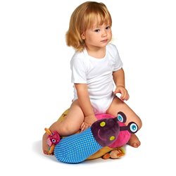 Oops! Large Sensory Friend Soft Toy - Mushee Snail