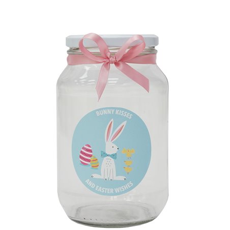 Jenam Easter - Large Jar - Bunny Kisses and Easter Wishes