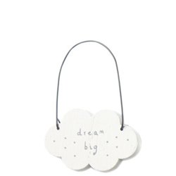 Jenam Sentiments - Mini Wooden Hanger (Dream Big)
