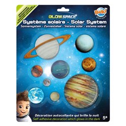 Buki - Space - Glow in the Dark Solar System