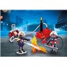 Playmobil City - Firefighters with Working Water Pump