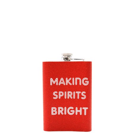 Jenam Christmas - Stainless Steel Hip Flask