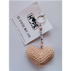 Hope Art - Hearts of Hope - Apricot - Breathe