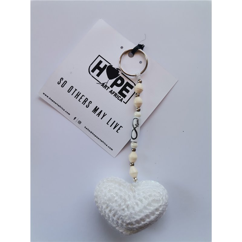 Hope Art - Hearts of Hope - White - Infinite Love