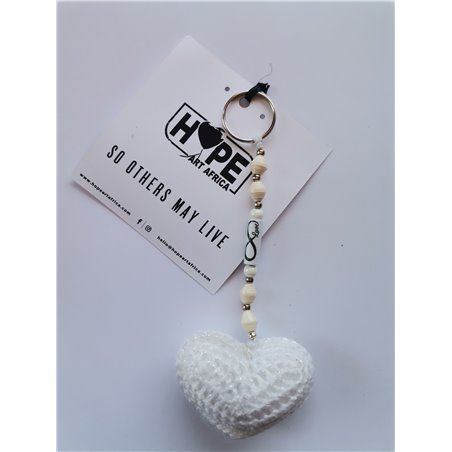 Hope Art - Hearts of Hope - White - Infinite Love