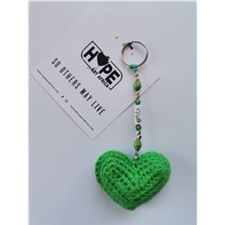 Hope Art - Hearts of Hope - Green - Faith